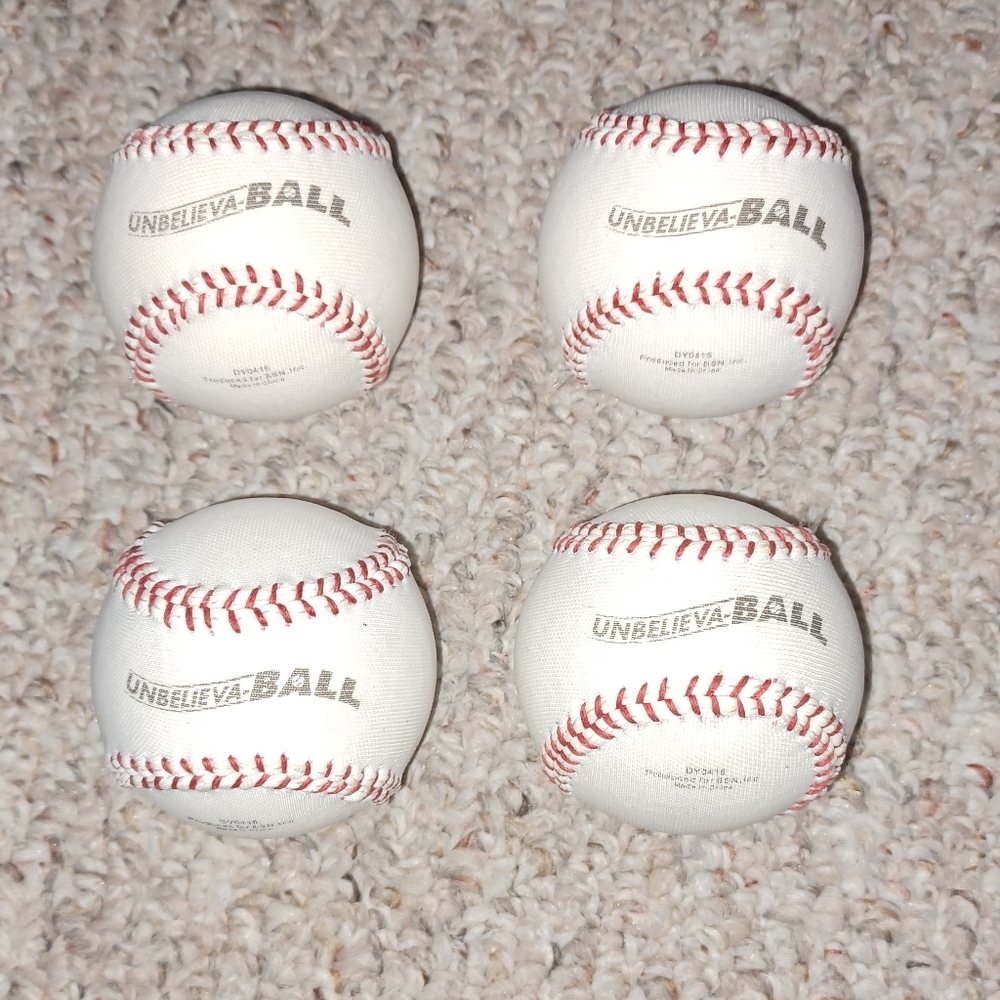 BSN Sports Unbelieva-Ball 9" Baseball (4 Basesballs)